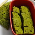 ☆麻彩☆'s cooksnap of when they made レンジ3分♪抹茶の米粉蒸しパン.