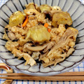 在宅勤務のおじさん's cooksnap of when they made 栗ときのこで秋の炊き込みご飯.