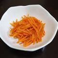朔耶's cooksnap of when they made 鰹節が決め手♪無限人参.