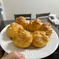 クック4QXKXN☆'s cooksnap of when they made カスタード シュークリーム.