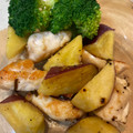 momopu's cooksnap of when they made 鶏肉とさつま芋の旨塩バター☆弁当☆ささみ.