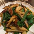 ONE★MAYU★'s cooksnap of when they made ちくわ・ジャガ芋・ピーマンの甘辛きんぴら.