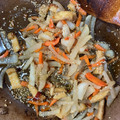 クック49L4Ho☆'s cooksnap of when they made 簡単★大根　人参　油揚げのきんぴら.
