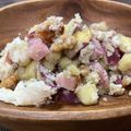 モカっち's cooksnap of when they made 薩摩芋とベーコンとクリームチーズのサラダ.