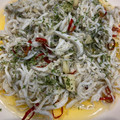 mochinezumi's cooksnap of when they made 【おつまみ】しらすのアヒージョ風.