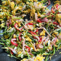 ちーきよ's cooksnap of when they made 超簡単！豆苗と卵とカニカマの中華炒め.