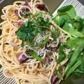 せろり☆twins's cooksnap of when they made ホタルイカと菜の花の和風パスタ.