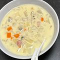 Sanae373737's cooksnap of when they made あさりの水煮缶で簡単クラムチャウダー.
