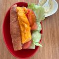 ☆あさ's cooksnap of when they made 朝から幸せ♡厚焼き玉子のサンドイッチ.