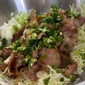 北のデビル。's cooksnap of when they made ～大皿激盛り～豚バラ肉のポン照りキャベツ.