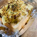 カズ形33's cooksnap of when they made パングラタン一斤まるごとグラタントースト.