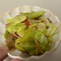 きなりん＊'s cooksnap of when they made キャベツと豚肉の塩胡椒レモン炒め.
