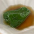 にゃつめ〜's cooksnap of when they made ピーマン丸ごと☆煮浸し.