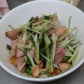 え～み～'s cooksnap of when they made 【お弁当】水菜とベーコンのコンソメ炒め.