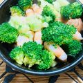 ボブナナ's cooksnap of when they made ブロッコリーとエビのアヒージョ.