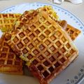 ちかﾁｬﾝ☆'s cooksnap of when they made 下手でも作れるさつまいものワッフル.