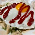 ★なみ☆'s cooksnap of when they made 目玉焼き〜私の好きな食べ方♪.