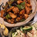emola's cooksnap of when they made ＼旨いおかず／鶏もも肉と夏野菜の甘辛炒め.