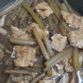 リデルさんさんご's cooksnap of when they made 母の味★水ふきの煮物　（覚書）.