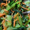 ohana＊006's cooksnap of when they made 簡単ナムル風で小松菜タップリ！.