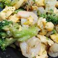 やさい派's cooksnap of when they made ☀超簡単♪エビとブロッコリーの卵炒め.