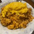 たみちゃんまん's cooksnap of when they made 合挽き肉で♪我が家のコクうまオムライス.