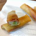 ばたみそーぱん☆'s cooksnap of when they made 焼くまで５分♪簡単アスパラベーコン春巻き.