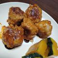 えりきゃんでぃ's cooksnap of when they made 豚ひき肉ポテトチーズボール.