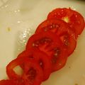 maaa4ron's cooksnap of when they made 切れにくい包丁でスライストマトの切り方.