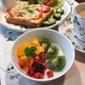 こつゆ514's cooksnap of when they made フルーツdeヨーグルトアート.