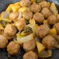 ひぃたろぉ～♪'s cooksnap of when they made ✿肉団子(市販)の酢豚風✿.