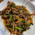 ゆーちゃん⭐︎'s cooksnap of when they made 牛肉とたっぷり野菜の炒め物.