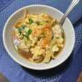 栗丸うさぎ's cooksnap of when they made オートミール卵丼/ダイエット簡単メニュー.