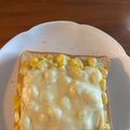 eccochan's cooksnap of when they made 朝食！セブン風☆コーンマヨネーズパン.