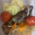 もものすけのまま's cooksnap of when they made フライパンで簡単！タラのアクアパッツァ.