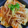 ❤️かわだん❤️'s cooksnap of when they made 揚げワンタンのモヤシあんかけ！.