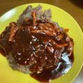クックHDP0M2☆'s cooksnap of when they made 赤ワインで♪デミグラスソース風ハンバーグ.