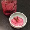 クックYZFAJO☆'s cooksnap of when they made 紫大根の甘酢漬け.