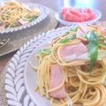 リンリン☆☆☆'s cooksnap of when they made ネギとベーコンの醤油パスタ.