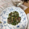クックB8Q51X☆'s cooksnap of when they made 牛肉のタルタル風ステーキ.