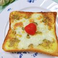 みっちゃん❇️68's cooksnap of when they made Wでカルシウム補給に♡煮干し粉トースト♪.