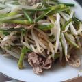 あかぷり's cooksnap of when they made 激ウマ！ニンニクの芽と豚肉のもやし炒め*.