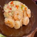 アオミドチ's cooksnap of when they made 冷凍むきエビで簡単♡ガーリックシュリンプ.