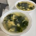 Yomogi☆'s cooksnap of when they made いちばん簡単！ワカたまスープ☆.