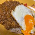 町子GLOVE's cooksnap of when they made 5分でハンバーグ丼！合挽き肉と玉ねぎ炒め.