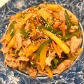 悠LOVE航's cooksnap of when they made 豚肉ジャガイモ人参ピーマンの炒め物.