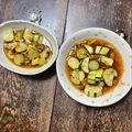 s06007's cooksnap of when they made とろとろ❤︎茄子となめこのレンジ蒸し.
