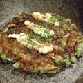 やっちーさん's cooksnap of when they made キャベツと長芋のお好み焼き.
