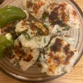 クックFJ5BNF☆'s cooksnap of when they made もちもち！大葉とえび入りれんこんもち.