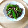 ケコハル's cooksnap of when they made 万願寺とうがらしと牛肉炒め.